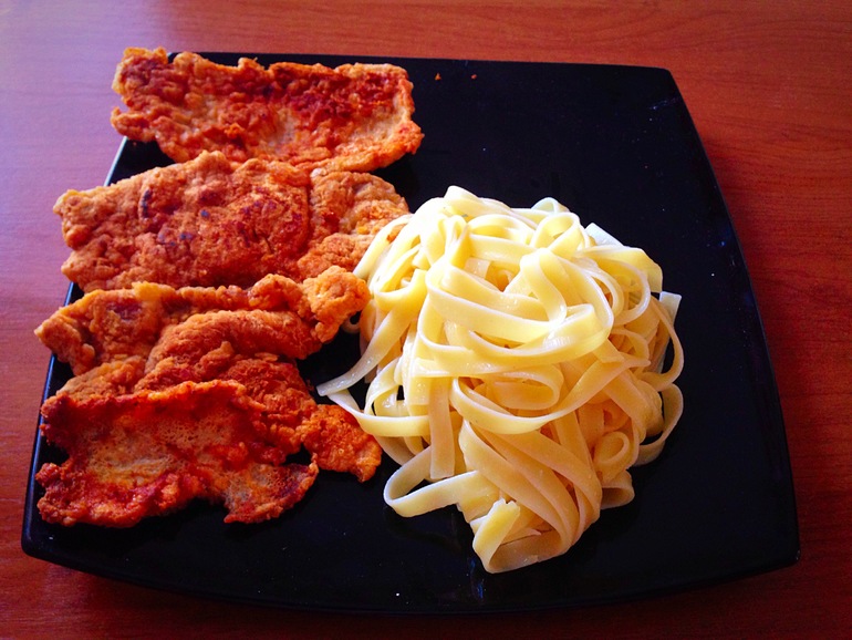 Отбивные из свинины в яйце!