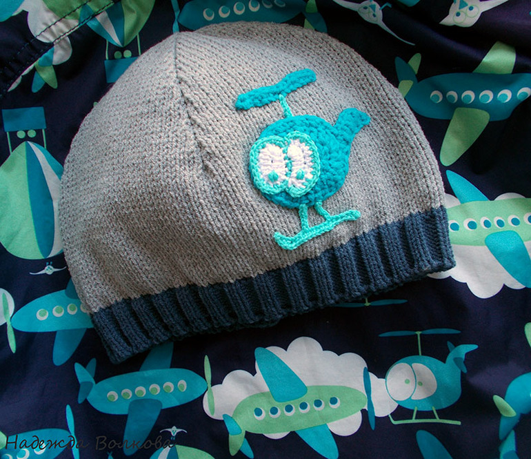 Шапочка сыночку под новую курточку