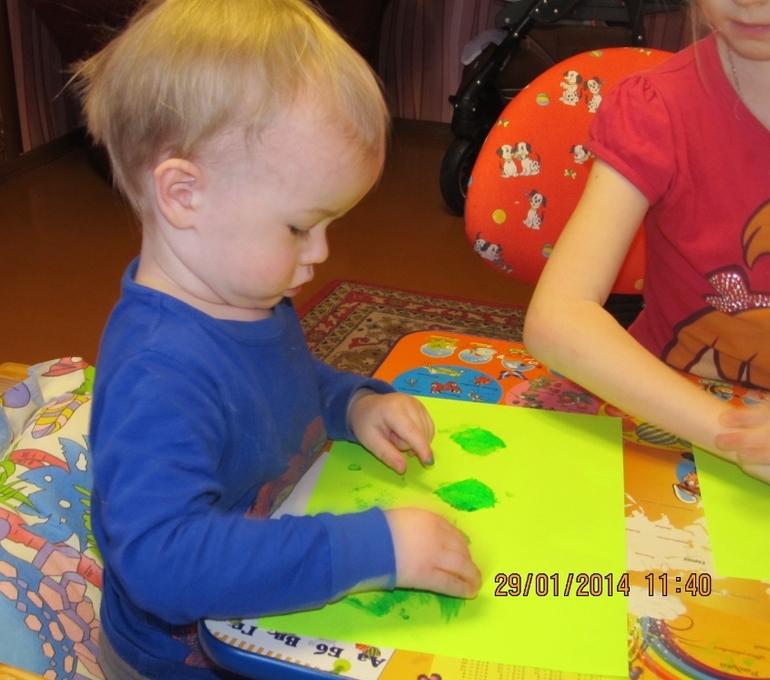 ТН "Цвета" Синий и зеленый