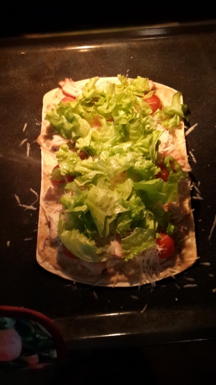 Пицца диетическая (Цезарь)