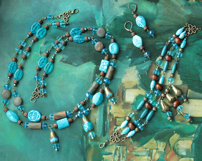 Набор бижутерии "Timbouktou"