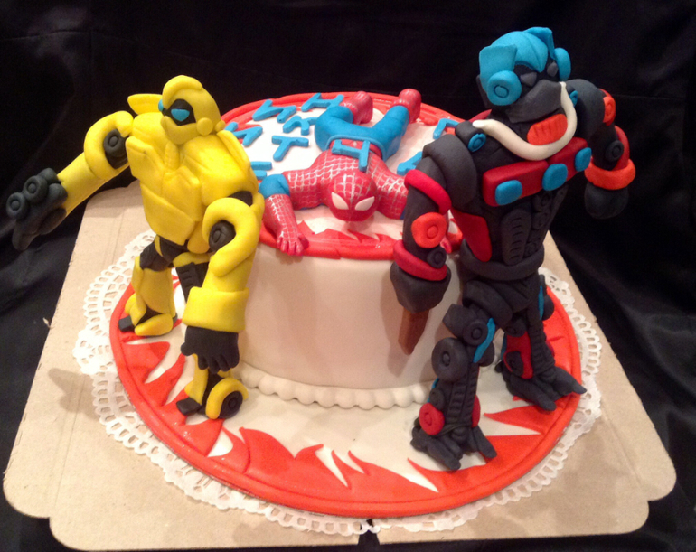 Тортик для Никитки! Ох,и намучилась я с ним!!!