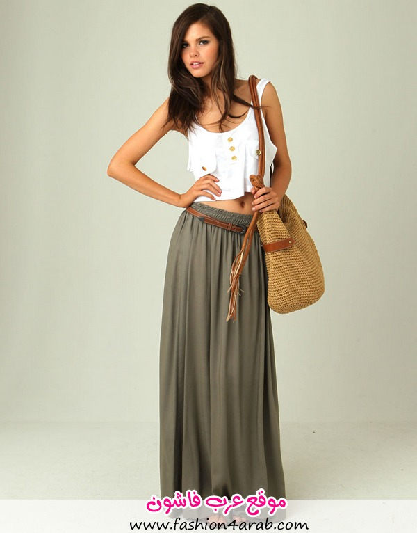 Юбки и платья макси