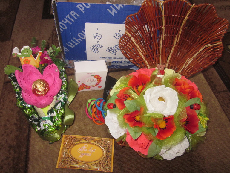 Посылочка по обмену подарками!