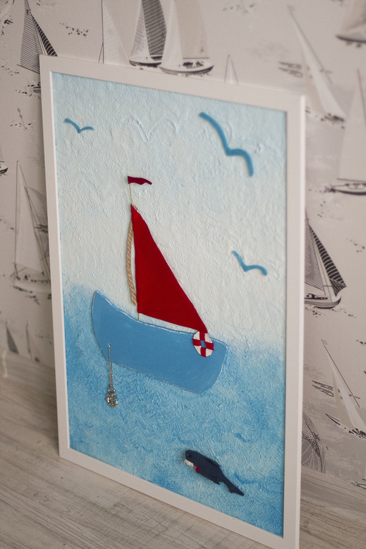 Картина в комнату маленькому капитану)