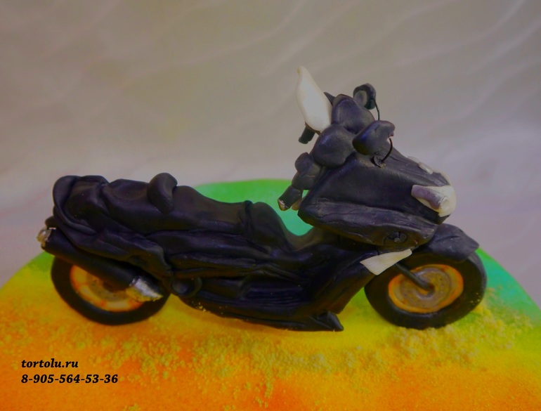 Торт мотоциклисту