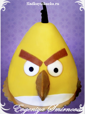 торт Ангри бердс