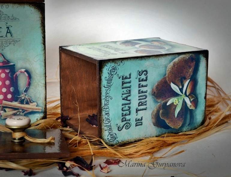 в предверии весны... мои вкусненькие и уютные коробочки