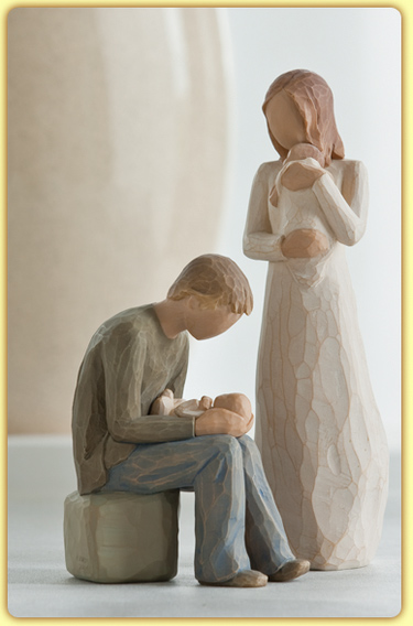 Трогательные фигурки из дерева (от Сьюзан Лорди)