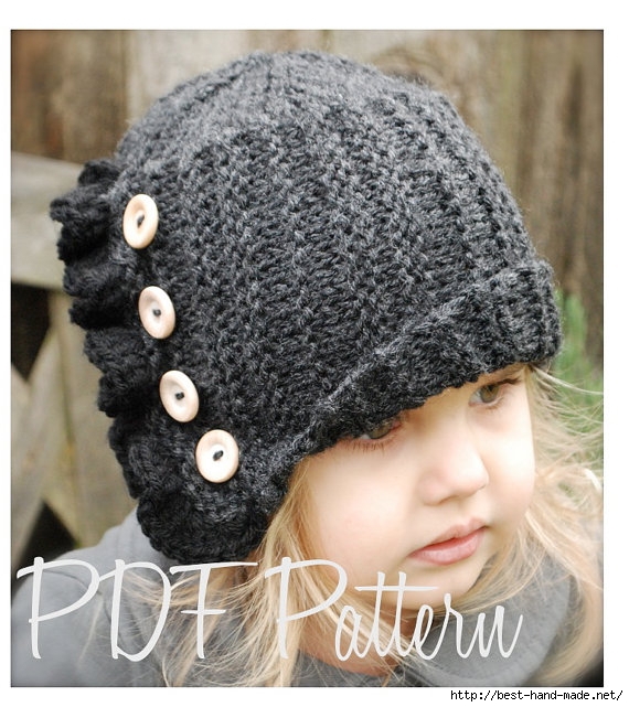 Уютные вязаные теплушки для малышек от Heidi May, США.