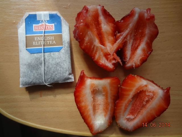 Наш первый урожай.