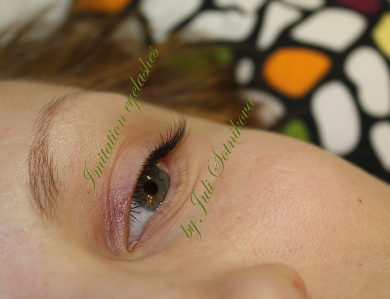 Представляю новинку! Полная имитация своих собственных ресниц!