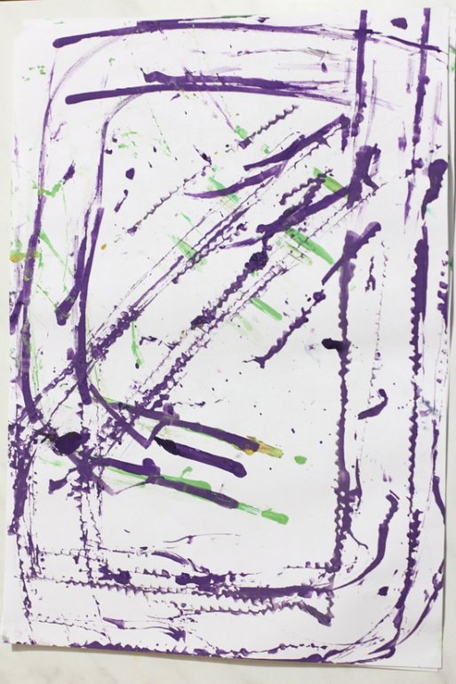 Художка он-лайн. Рисование штампами