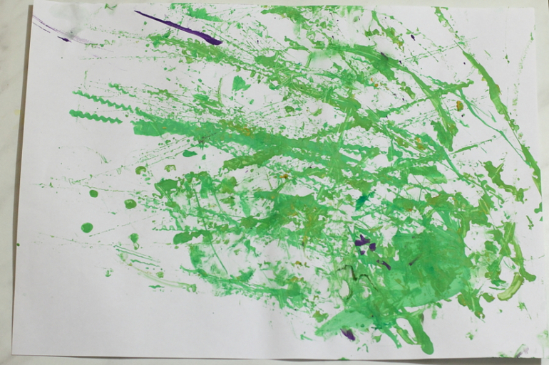 Художка он-лайн. Рисование штампами