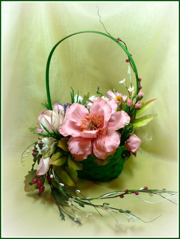 Мои сахарные цветочки с курсов.