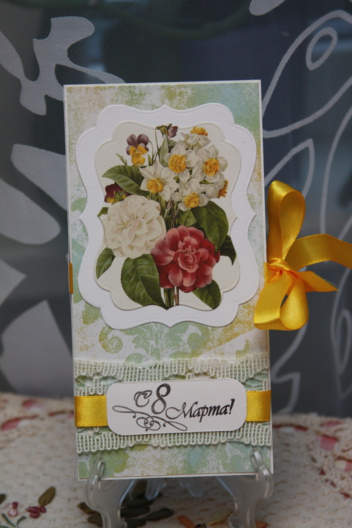 Мои открыточки и шоколадницы.