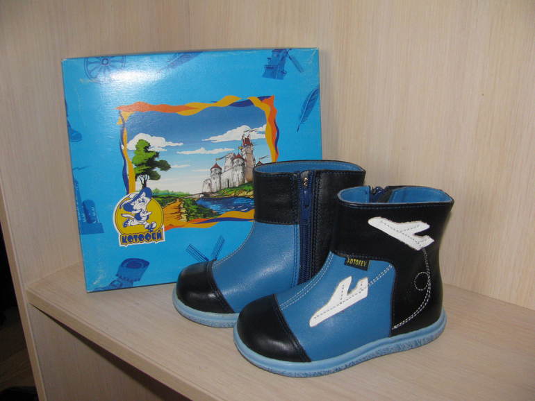 Котофей кожаные ботиночки (весна, осень) новые