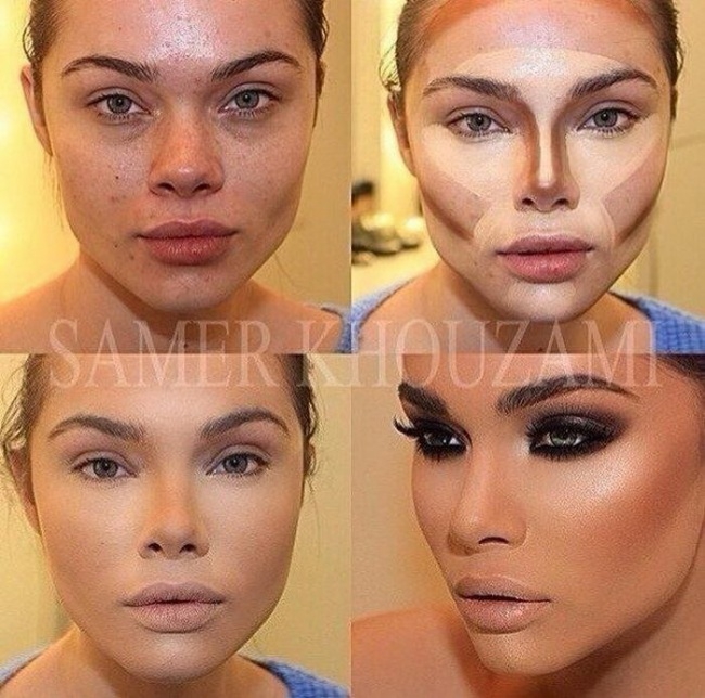 Секреты макияжа)))) Удивительные превращения...)
