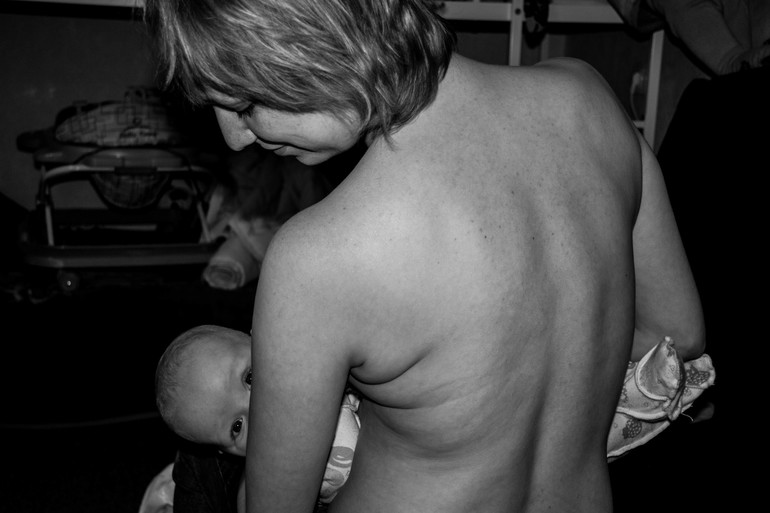 Ромашка) с мамой и папой