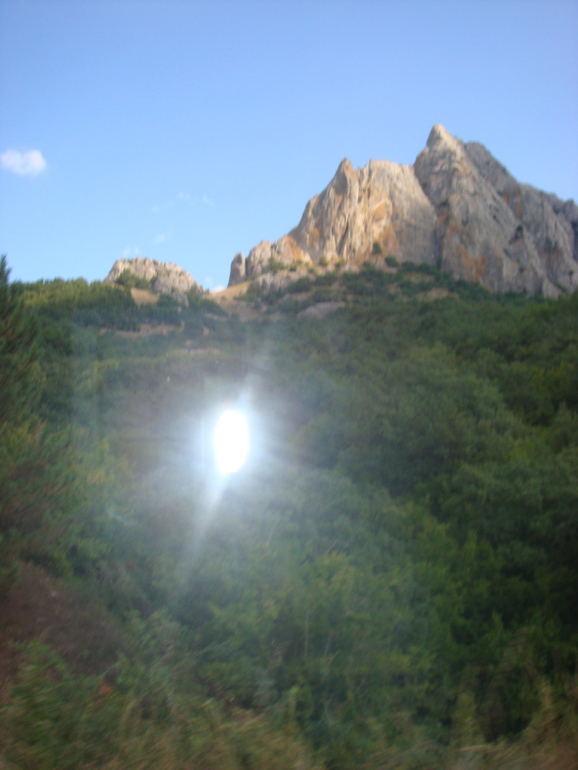 Первый раз увидела море в Крыму.