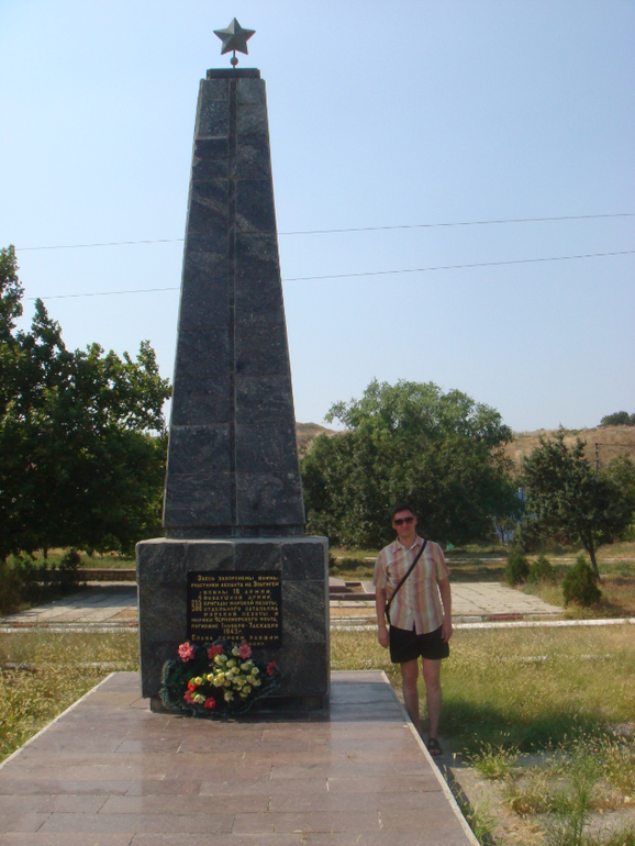 Первый раз увидела море в Крыму.