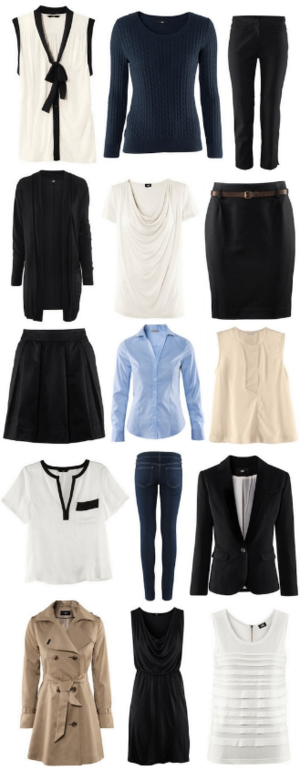 Базовый гардероб. Примеры 2