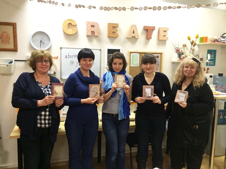 Фотоотчет с МК по мужскому блокноту.