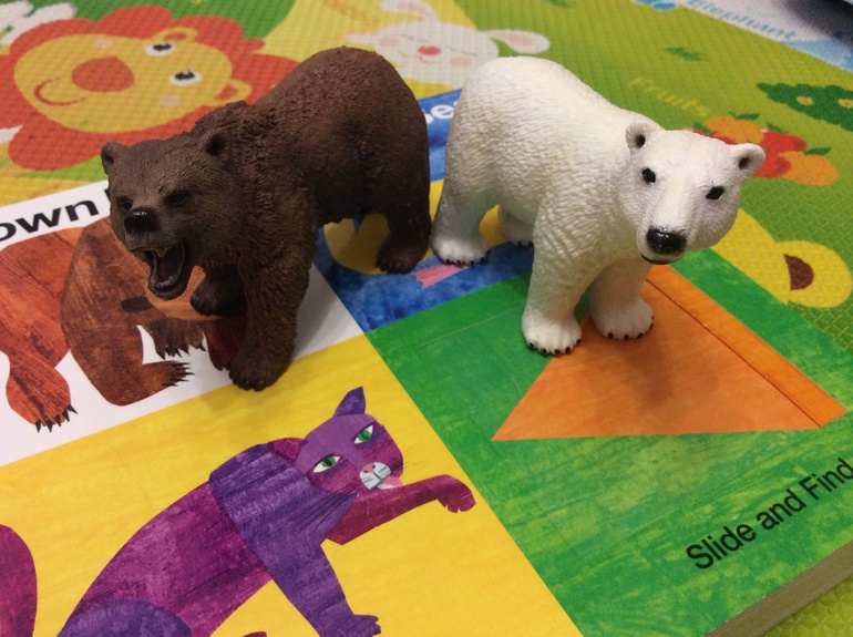 Brown bear, brown bear what do you see? Bill Martin and Eric Carle