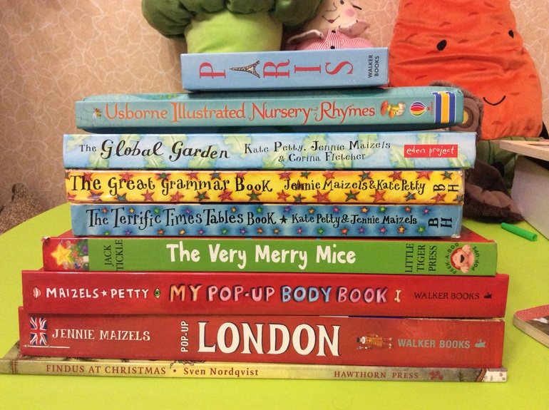 Часть 1. Наши новые книги с клапанами и окошками...