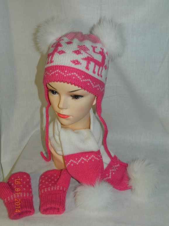 Розовые олени