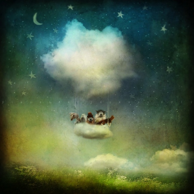 Скандинавские сказки..Как же здорово он рисует..