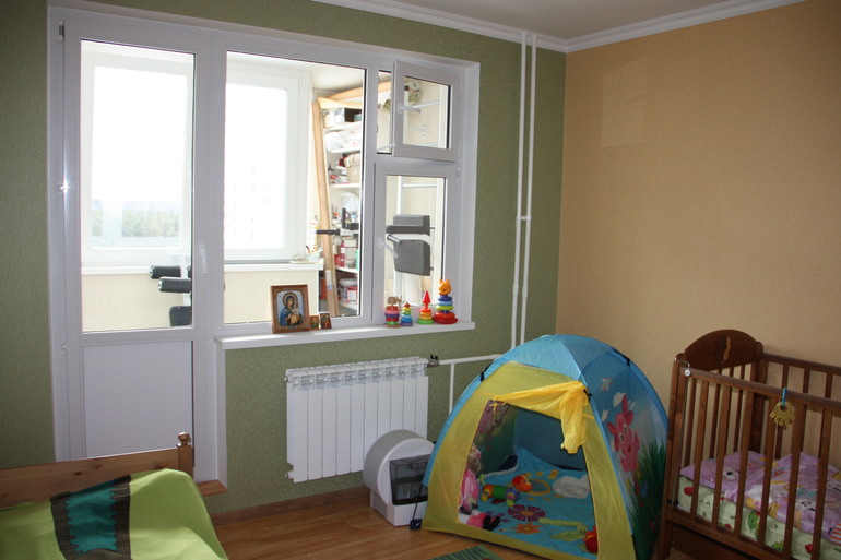 Оформление окна в детской