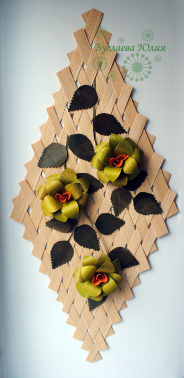 Объемное настенное панно №1. Москва.