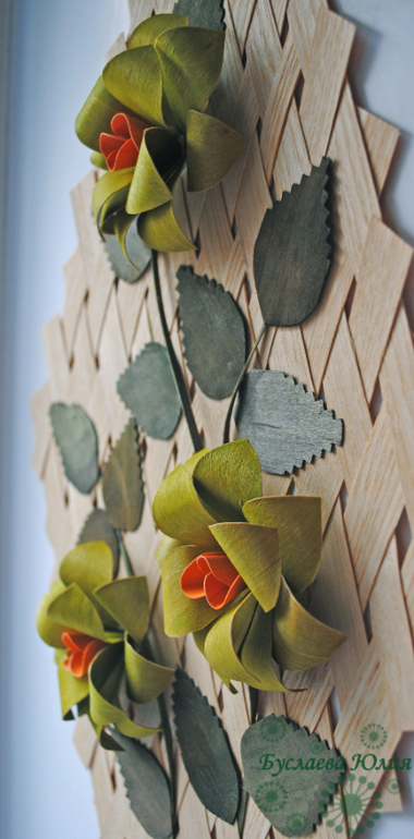 Объемное настенное панно №1. Москва.