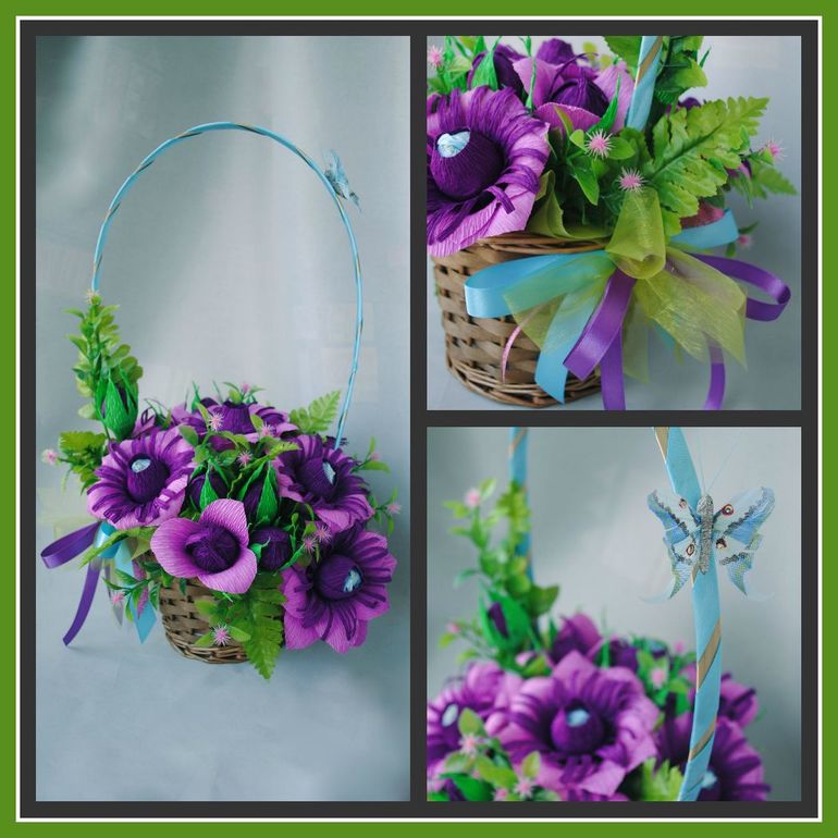 Корзинка "Марсианские цветы".