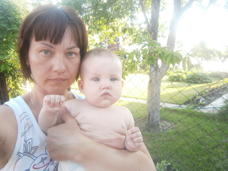 а мы уехали на дачу