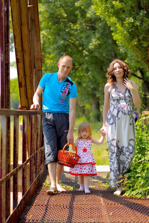 Наша семейно-пузатая фото-сессия)))