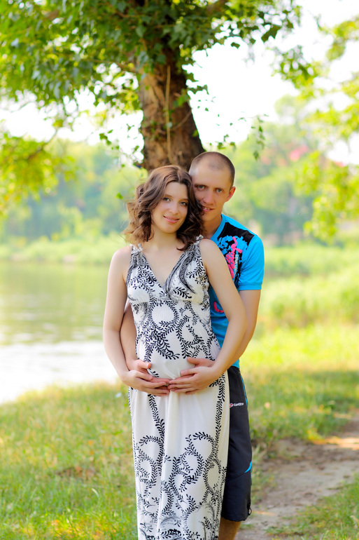 Наша семейно-пузатая фото-сессия)))