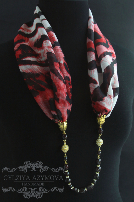 Приглашаю 13 июля на Мастер-класс на тему "КОЛЬЕ ПЛАТОК-ТРАНСФОРМЕР" ИЗ ШЕЛКА-шифон И НАТУРАЛЬНЫХ К