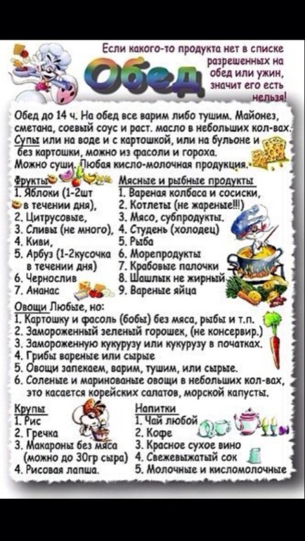 День 2. Диеты и системы питания