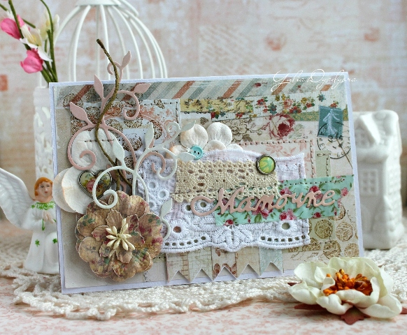 Много весенних открыток