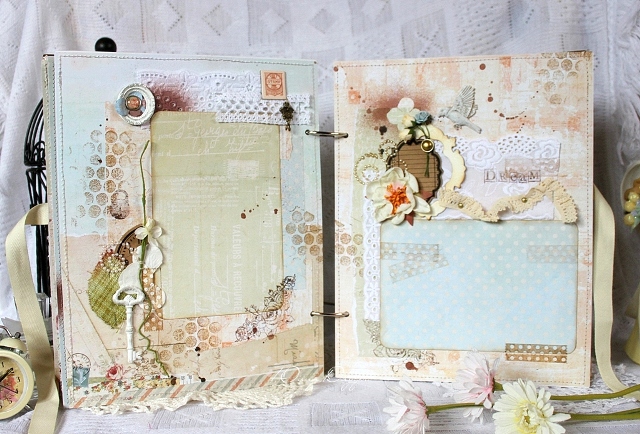 Альбом для романтичной барышни для фото и записей