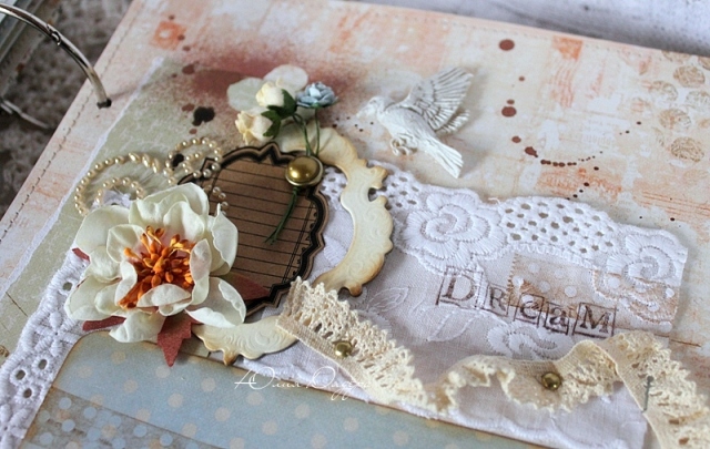 Альбом для романтичной барышни для фото и записей