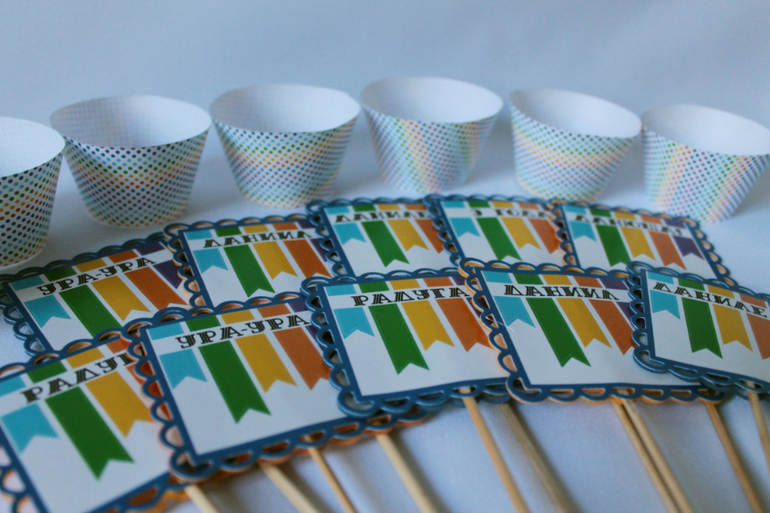 ДР в радужном стиле!!