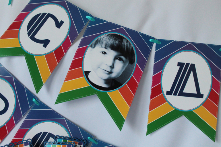 ДР в радужном стиле!!