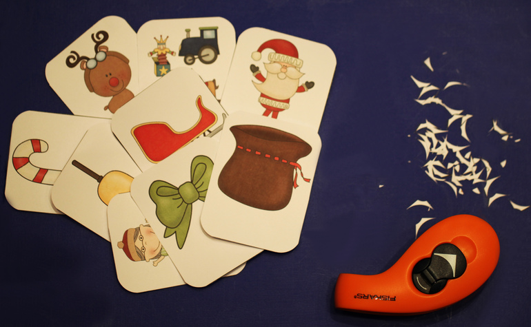 Угловой дырокол для обработки учебных материалов