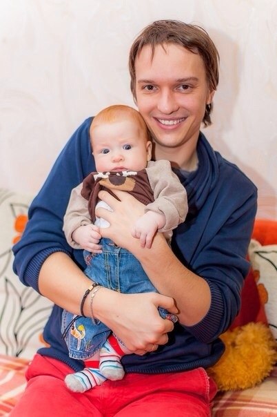 В новый год с новым сыном))))