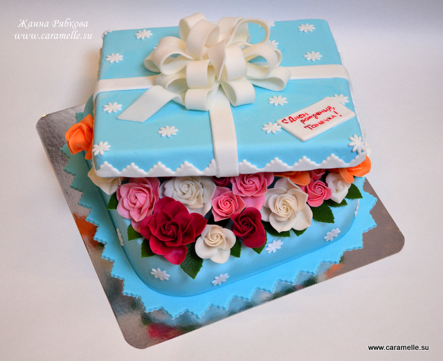 Цветочная коробка...