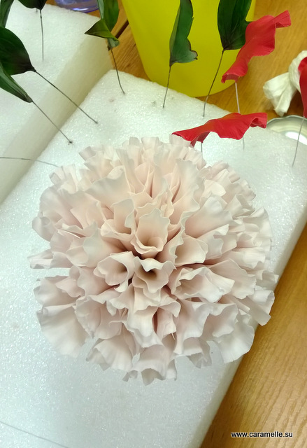 Отчет с прошедших курсов по сахарным цветам :)))