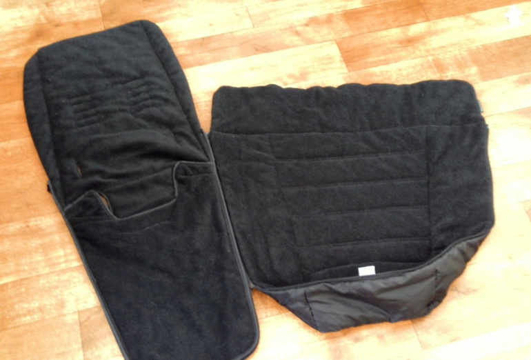 BABY JOGGER муфта для ног универсальная цвет черный